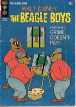 Walt Disney The Beagle Boys Comic Book #4 Gold Key 1966 VERY GOOD+ - $7.38