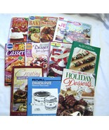  Cookbooks Lot of 12 Holiday, Jello, Crock Pot, Casseroles, Baking, Summer - $16.99