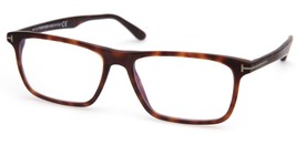 NEW TOM FORD TF5681-B 054 Havana Eyeglasses Frame 56-16-145mm B36mm Italy - $122.49
