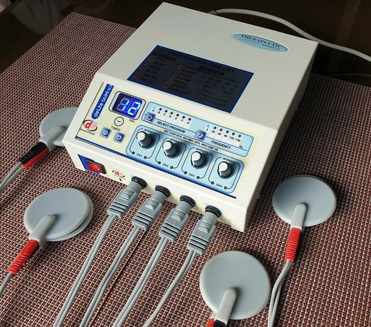 4 Channel TENS Machine-Dyno Stim 03 - Physiotherapy Machines