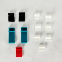 13 Dead End Drive - 12 Replacement Clips for Board Game Red White Green ... - $9.99