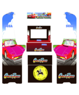 AtGames Legends Ultimate ALU Outrun sega Design Arcade Cabinet vinyl sid... - $130.50+