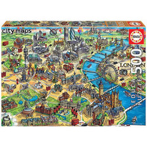 Educa Map Jigsaw Puzzle 500pcs - London - $42.41