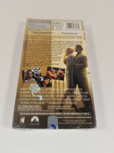 What Women Want VHS 2000 Mel Gibson, Helen Hunt, Marisa Tomei - VHS Tapes