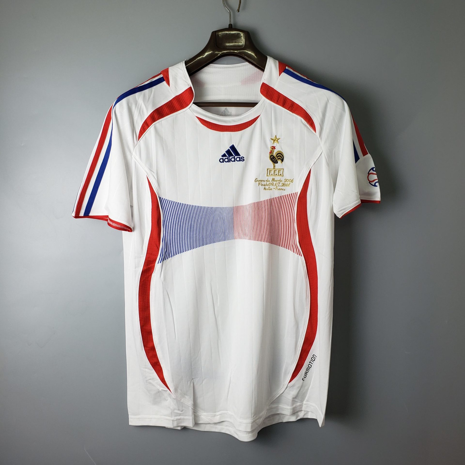 Zinedine Zidane France Men's Soccer Jersey - World Cup 2006