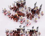 Medieval Templar Knights Legions Army Set 26 Minifigures Lot - $45.28