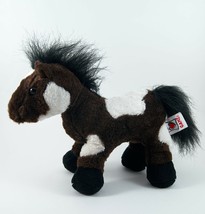 Ganz Webkinz Horse Pinto Brown And White Plush Stuffed Toy HM147 - $7.99