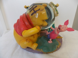 Disney Winnie The Pooh & Piglet Rumbly in my Tumbly Musical Snowglobe  - $85.00