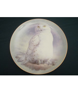 SNOWY OWL collector plate RAYMOND WATSON 1st Edition OWLS Franklin Mint - $28.98