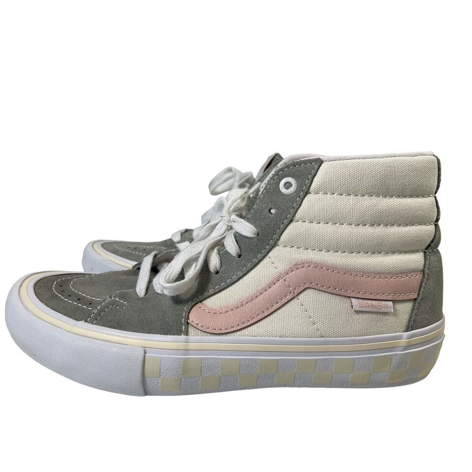 Vans Sk8 High Top Sneakers Shoes Pro Washout Blue Antique Pastel 500714