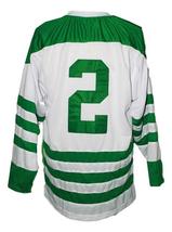 Any Name Number Parry Sound Shamrocks Retro Hockey Jersey White Orr Any Size image 5