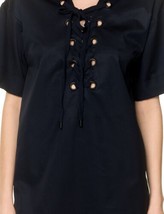 KENDALL + KYLIE Women&#39;s A-line Shirting Dress, True Navy, S - $54.43