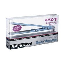 Babyliss PRO #BABNT3072 NANO TITANIUM ULTRA THIN FLAT IRON 1&quot; - $130.89