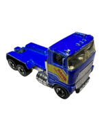 Hot Wheels Rapid Delivery Semi Tractor Truck Blue - $8.86