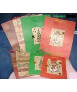 Set of 8 Christmas Gift Bags 4-10 x 13&quot;: 4 7 X 9&quot; - $14.99