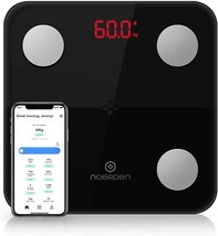 Kainkript scale for body weight: body fat scale BMI scale bathroom scale  for heart rate water muscle accurate large LCD body composition scale APP  analyzer fat measurement device 400lb bluetooth scale