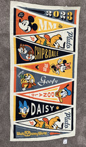 Walt Disney World 2023 Mickey Mouse and Friends Bath Beach Towel NEW image 1