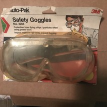 3M Auto-Pak 3204 Safety Goggles, Clear Anti-Fog, Impact Resistant - $11.95