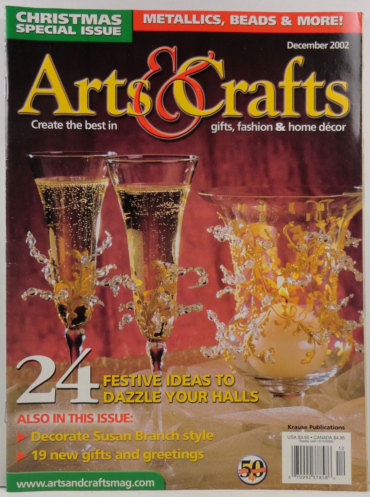 Arts & Crafts Magazine December 2002 - Magazines