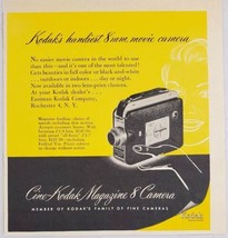 1951 Print Ad Cine-Kodak 8mm Movie Cameras Eastman Kodak Rochester,New York - $9.88