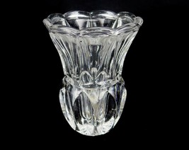 Vintage Toothpick Holder, Pressed Glass, Flared Top, Bulb Base Design #T... - $12.69