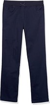 Nautica NAVY PULL-ON Girls School Uniform Skinny Fit Stretch Twill Pants... - $17.81