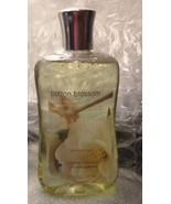 Bath &amp; Body Works Cotton Blossom Shower Gel Rare 10 oz SEALED - $34.44