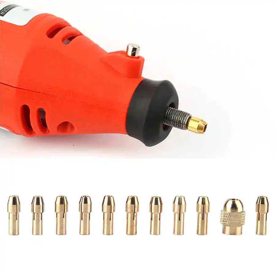 11Pcs Electric Drill Engraver Grinder Rotary Power Tool