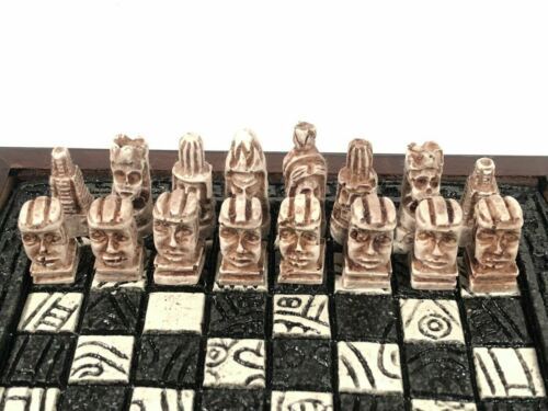 Vintage Aztec Mini Marble Chess Set – The Apartment TO