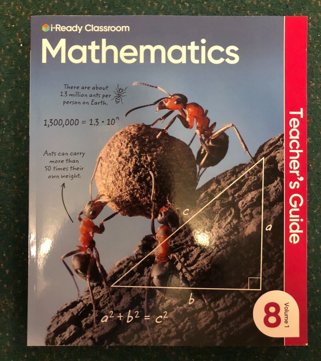 I ready classroom mathematics grade 8 vol 1 teachers guide school