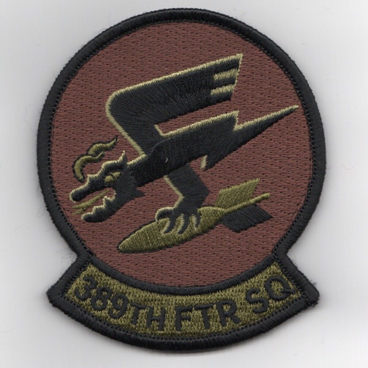 AIR FORCE 389TH FIGHTER SQUAD STRIKE EAGLE OCP HOOK & LOOP JACKET PATCH ...