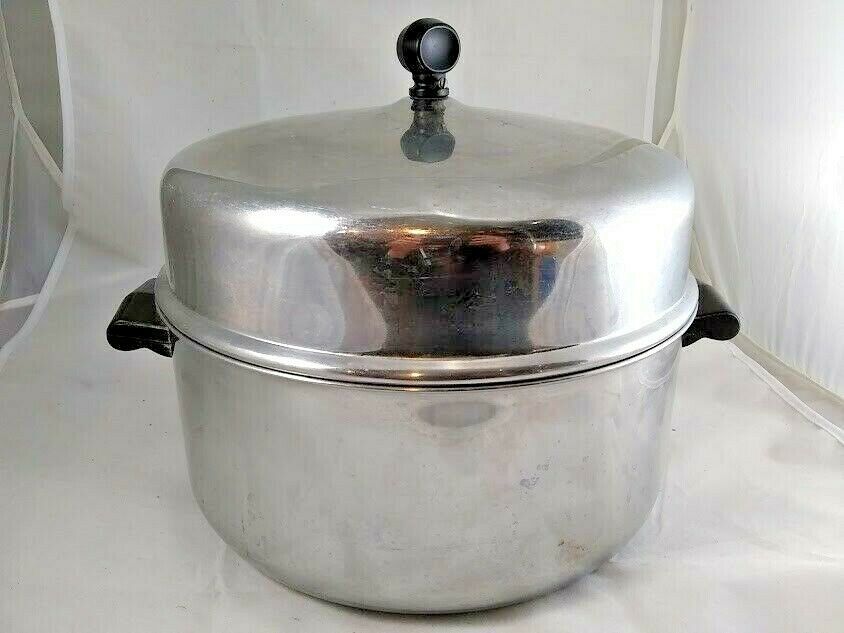 VTG Farberware Stainless Steel Pots Pans 9 Pc Set 12qt Soup pot