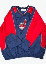 Vintage Cleveland Indians Starter Windbreaker Jacket Men's XL MLB Genuine - $42.56
