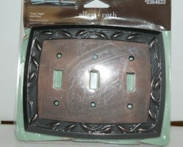 Allen Roth Eastview 0364633 Triple Toggle Wall Plate with Mounting Hardware image 2