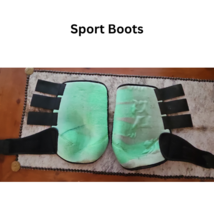 Green Horse Sport Boots USED image 1