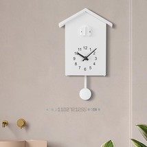 New Nordic Style Wall Clock Cuckoo Chime Time Zone Bird Home - $25.03+