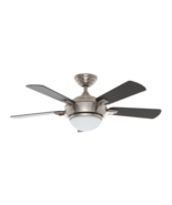 Hampton Bay - Midili 44&quot; Indoor LED Brushed Nickel Dry Rated Ceiling Fan... - $77.21