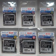 Model_kits Tamiya 74135-74138 Craft Tools Fine Engraving Blade 0.1-0.5mm - $39.99