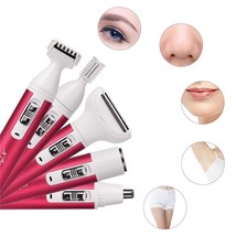 5 In 1 Electric Hair Remover Rechargeable Lady Shaver Nose Hair Trimmer ... - $23.99