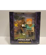 New Minecraft Survival Mode Series 2 Arrow Firing Alex Figure Collectibl... - $53.00