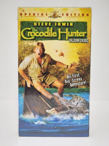 The Crocodile Hunter: Collision Course Sealed Vhs Steve Irwin Special 