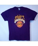 Vtg 1987 NBA Champions Los Angeles Lakers Logo 7 T-Shirt Paper Thin Size... - $99.99
