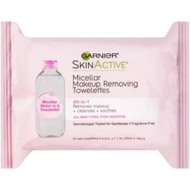 Garnier SkinActive Micellar Facial Cleanser &amp; Makeup Remover Wipes, Gent... - $11.80