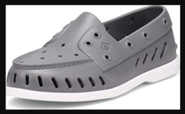 Sperry Top Sider  Men's Authentic Original Float Boat Shoe in Gray With Box - $49.57